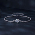 925 sterling silver zircon bracelet from Vicsxox