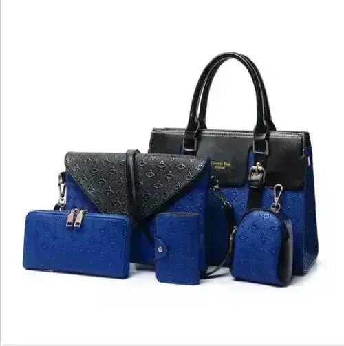 Women's Luxury PU Leather Handbag Set – Structured Crossbody, 3 Colors Vicsxox