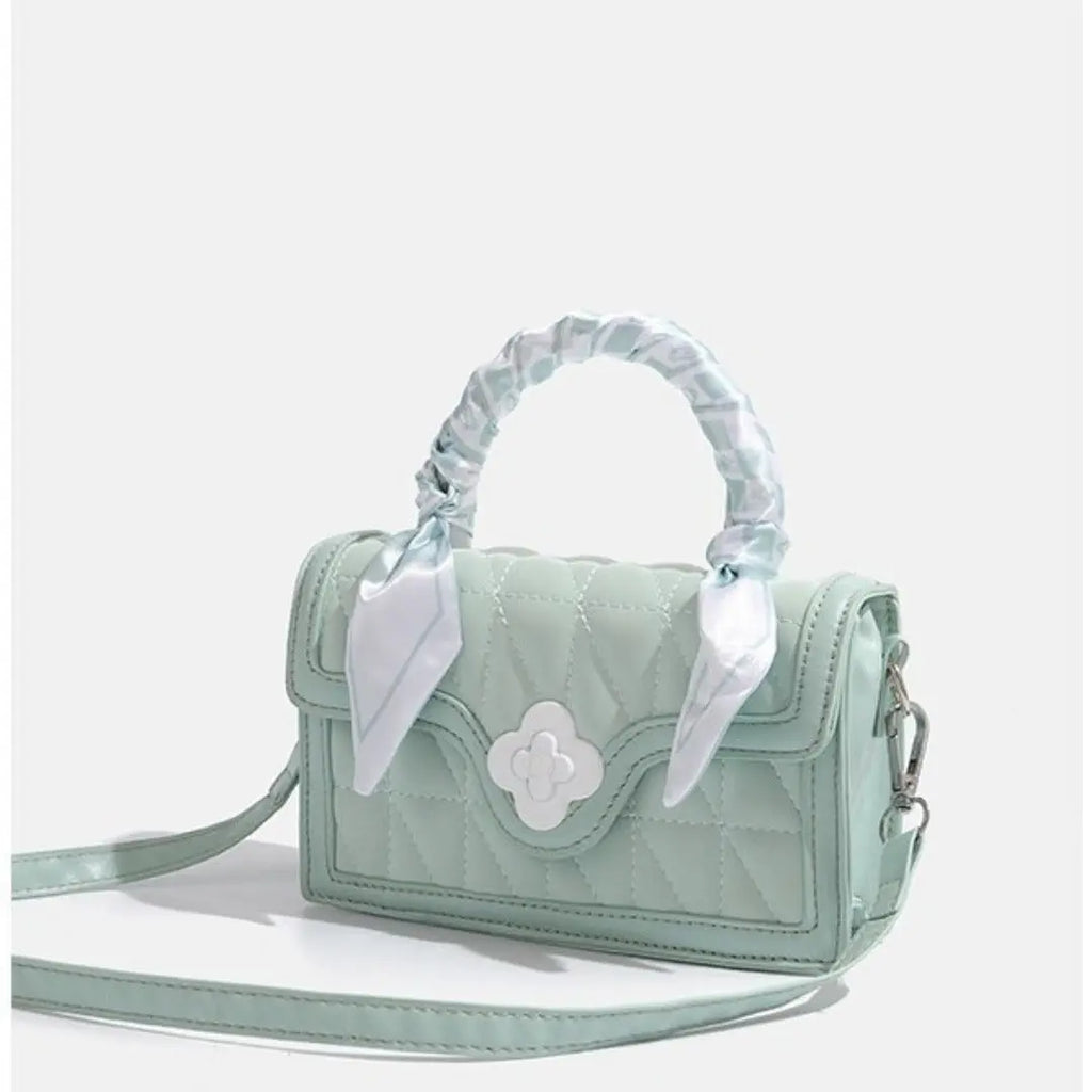 Women's Small Tote Crossbody Bag – Multi-Pocket, 3 Pastel Colors Vicsxox