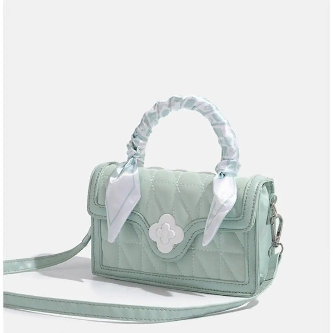 Women's Small Tote Crossbody Bag – Multi-Pocket, 3 Pastel Colors Vicsxox