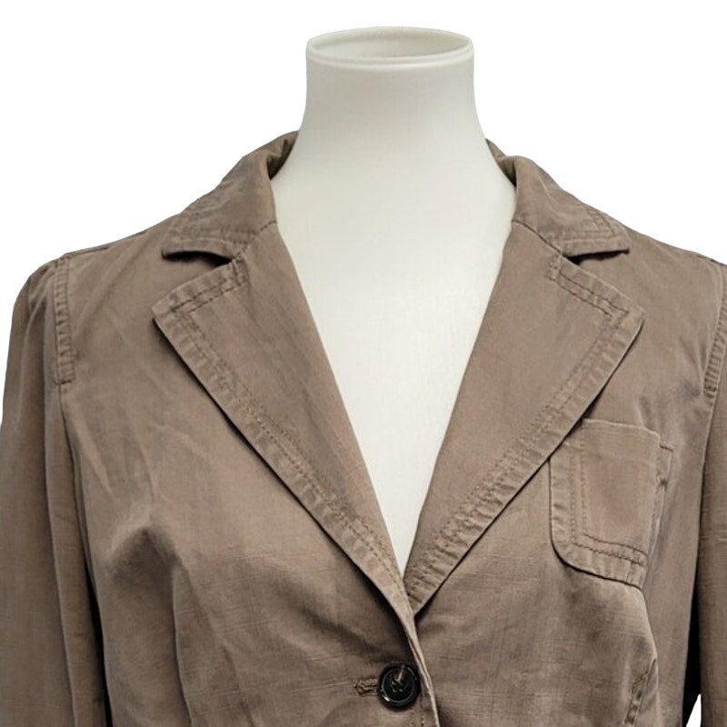 Tommy Hilfiger Women's Cotton Blazer Jacket – Large