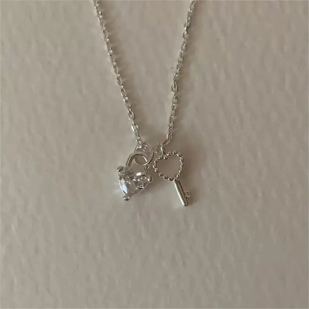925 Sterling Silver Heart Necklace