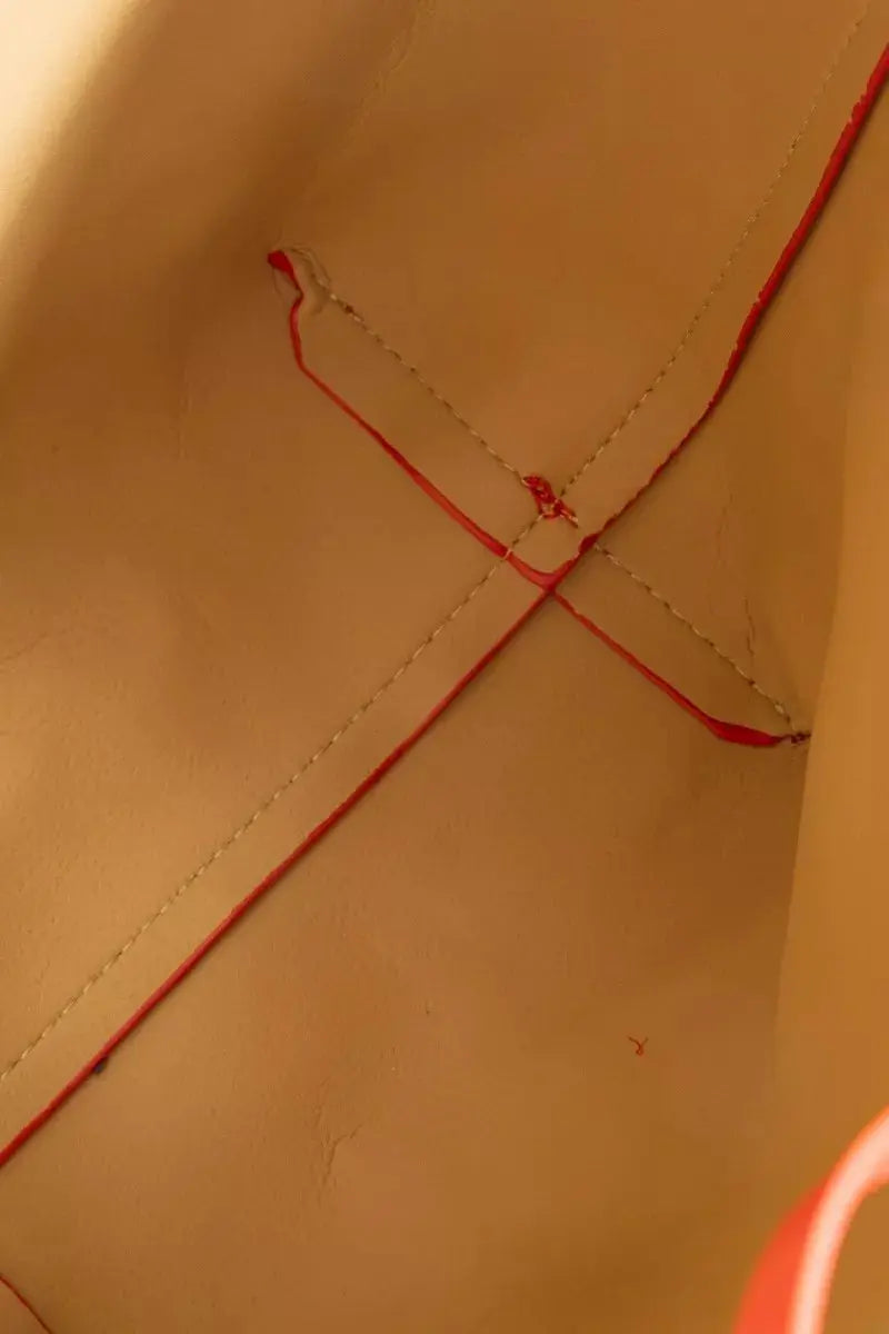 Faux Suede Bucket Tote Bag with Bow Tie Closure & Inner Pouch Vicsxox.com