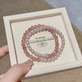 Pearl beaded bracelet 2 piece set from Vicsxox