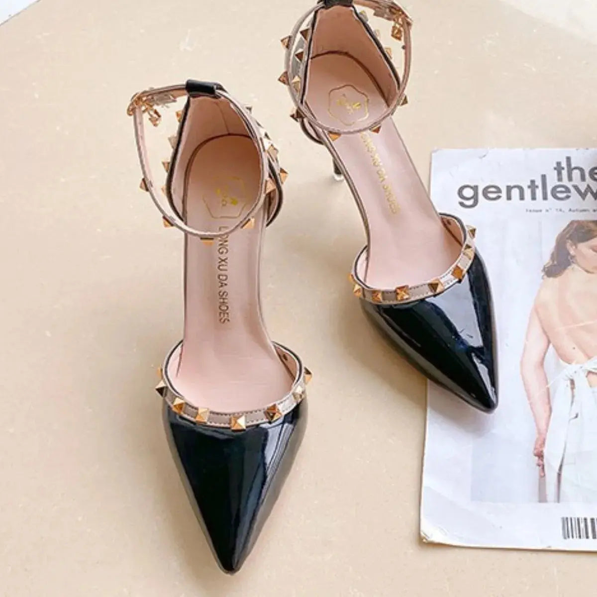 Point Toe High Heel Pumps Vicsxox.com