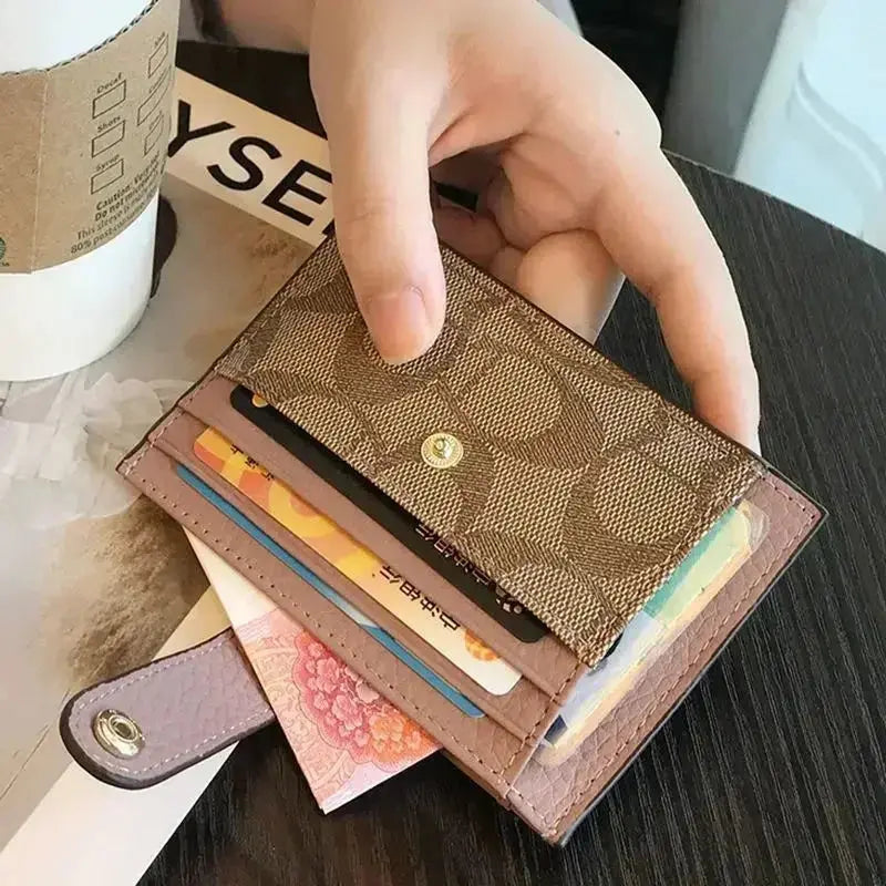 Compact RFID Wallet for Women – Slim Card Holder & Coin Purse Game On Interactive LLC (OnlyTenBucks.com)