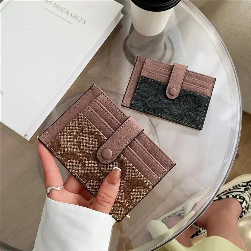 Compact RFID Wallet for Women – Slim Card Holder & Coin Purse Game On Interactive LLC (OnlyTenBucks.com)