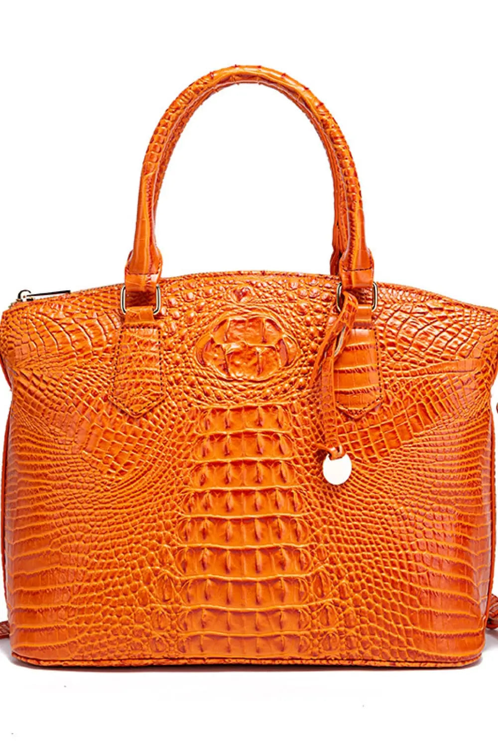 Structured PU Leather Handbag Vicsxox.com