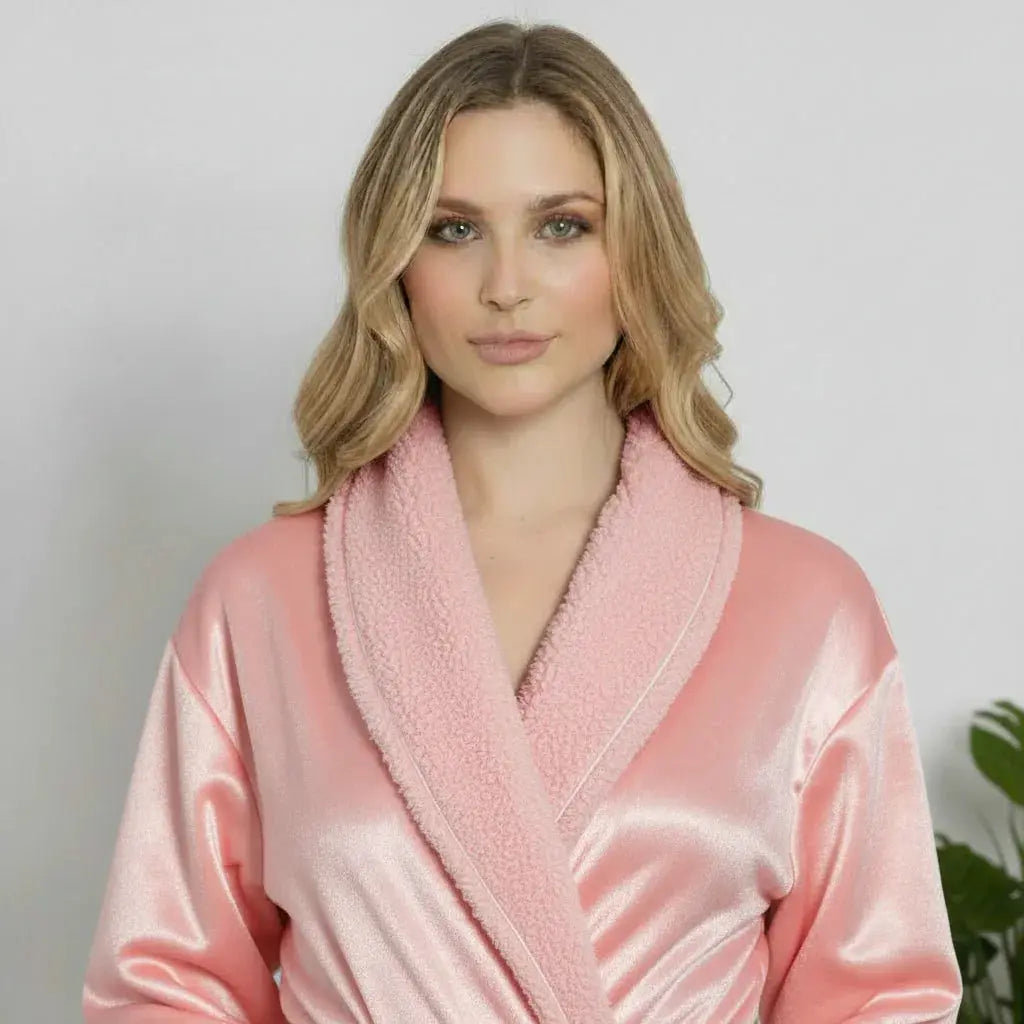 Women's Ultra Soft Plush Bathrobe Vicsox.com