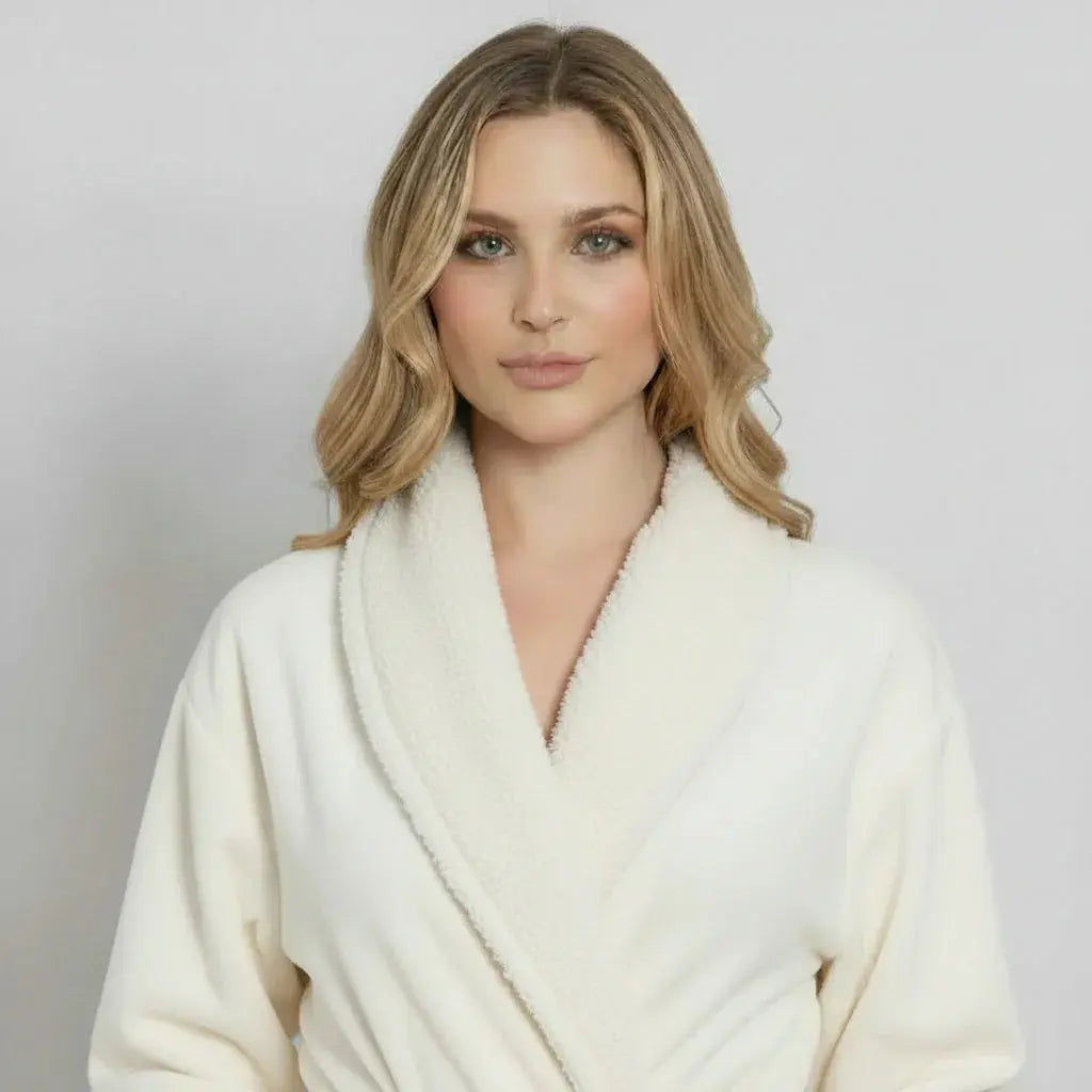 Women's Ultra Soft Plush Bathrobe Vicsox.com