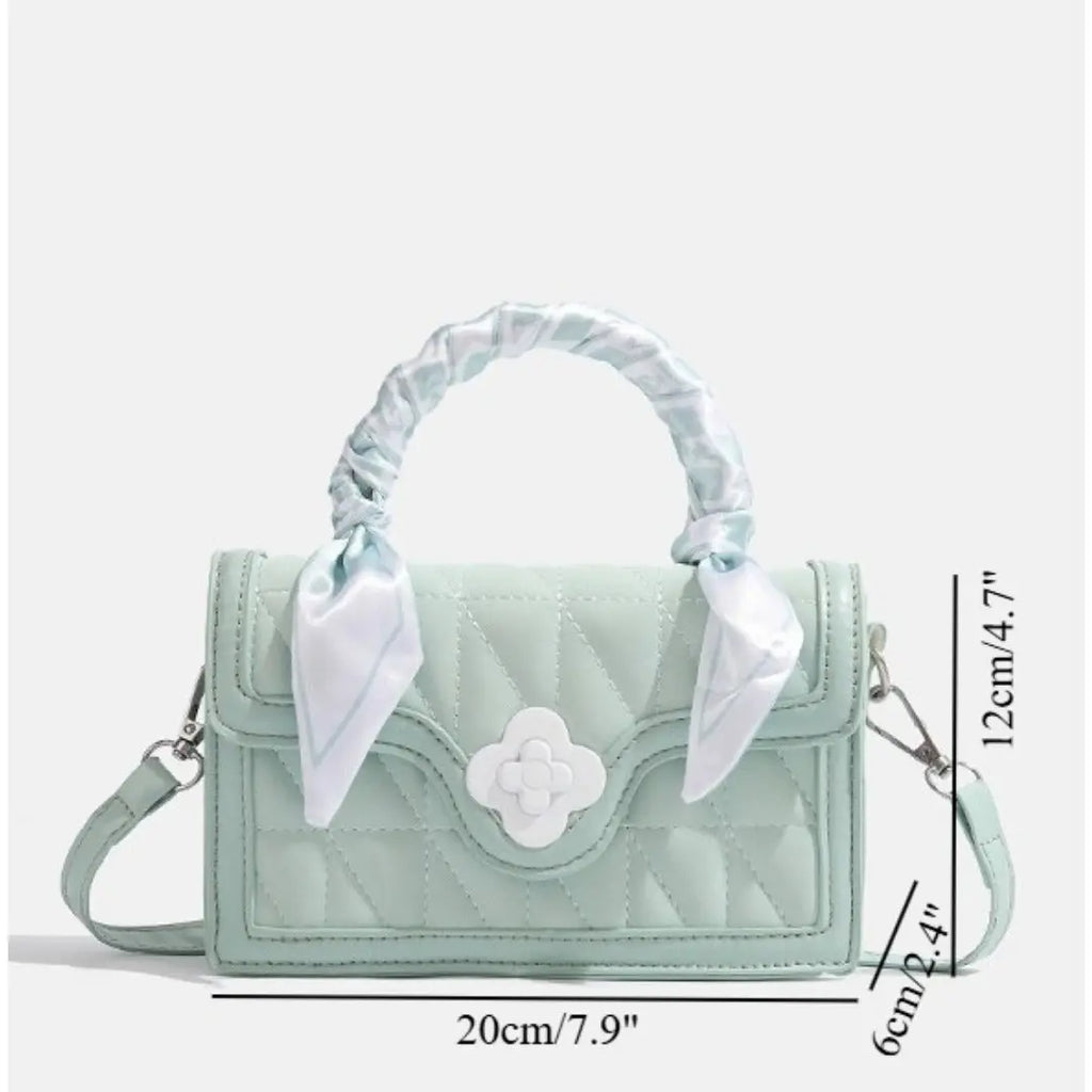 Women's Small Tote Crossbody Bag – Multi-Pocket, 3 Pastel Colors Vicsxox