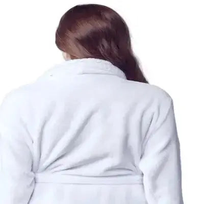 Women's Ultra Soft Plush Bathrobe Lotus Linen
