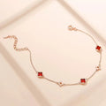 925 sterling silver four leaf clover bracelet from Vicsxox