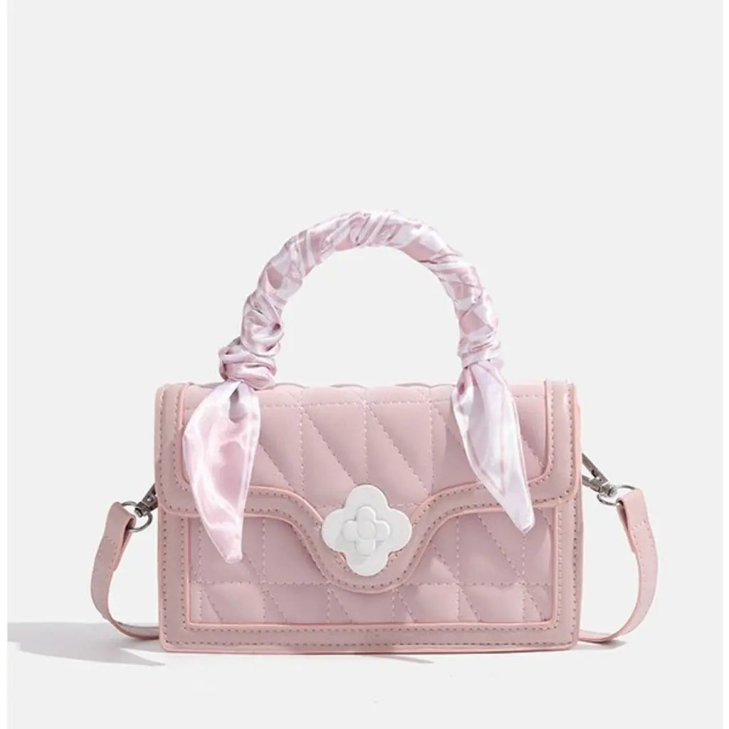 Women's Small Tote Crossbody Bag – Multi-Pocket, 3 Pastel Colors Vicsxox