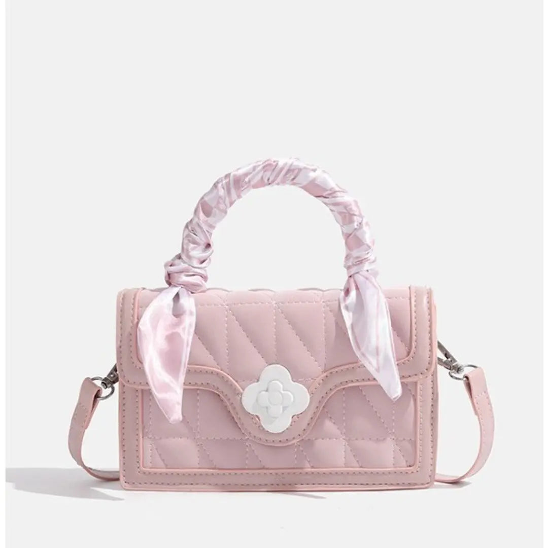 Women's Small Tote Crossbody Bag – Multi-Pocket, 3 Pastel Colors Vicsxox
