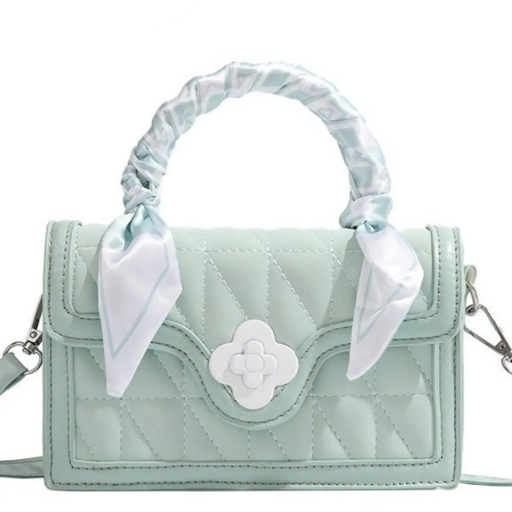 Women's Small Tote Crossbody Bag – Multi-Pocket, 3 Pastel Colors Vicsxox