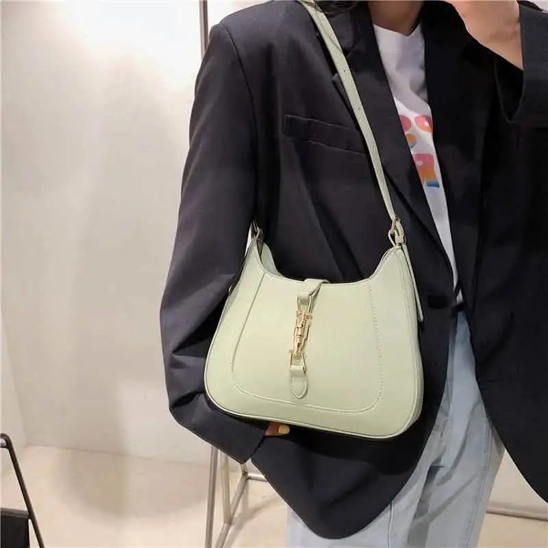 Women's Genuine Leather Crossbody Bag – 10x8", Adjustable Strap, 5 Colors Vicsxox