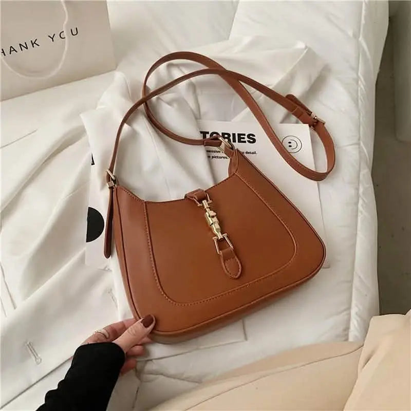 Women's Genuine Leather Crossbody Bag – 10x8", Adjustable Strap, 5 Colors Vicsxox